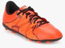 Adidas X 15.4 Fxg J Orange Football Shoes girls