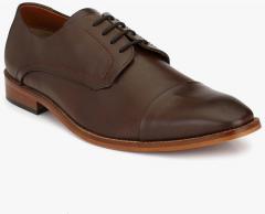 Alberto Torresi Brown Leather Formal Shoes men