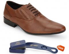 Alberto Torresi Camel Brown Oxfords Formal Shoes men