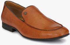 Alberto Torresi Tan Leather Formal Shoes men