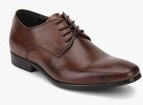 Aldo Dalce Brown Derby Formal Shoes men