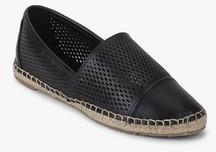 Aldo Marjoria Black Lazer Cut Espandrille Lifestyle Shoes women