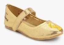 Barbie Golden Mary Jane Belly Shoes girls
