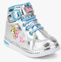 Barbie Silver Metallic Sneakers girls