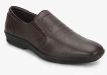 Bata Glider Slipon Blk Brown Formal Shoes men