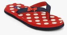 Beanz Red Flip Flops girls