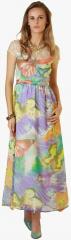 Belle Fille Multicoloured Printed Maxi Dress women