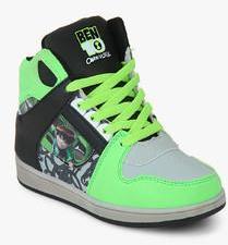 Ben 10 Green Sneakers boys