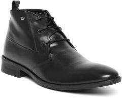 Blackberrys Black Solid Boots Formal Shoes men