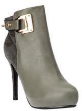 Bruno Manetti Ankle Length Grey Boots women