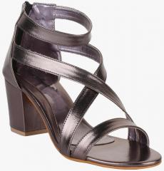 Bruno Manetti Metallic Sandals women