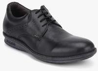 Buckaroo Black Derby Formal Shoes men
