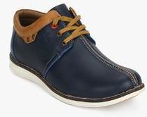 Buckaroo Mauro Navy Blue Derby Lifestyle Shoes men