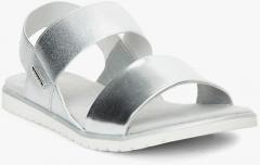 Bugatti Silver Comfort Sandals women