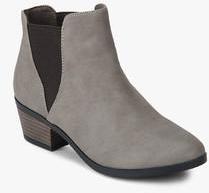 Call It Spring Moillan Grey Ankle Length Boots women