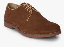 Carlton London Brown Derby Formal Shoes men
