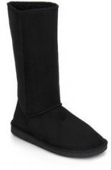 Carlton London Calf Length BLACK BOOTS women