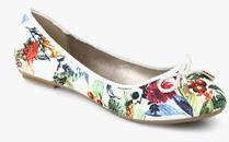 Carlton London Multicoloured Floral Belly Shoes women