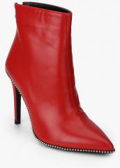 Carlton London Red Heels Boots women