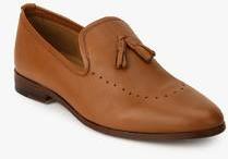 Carlton London Tan Formal Shoes men