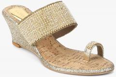 Catwalk Gold Sandals women
