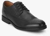 Clarks Beckfieldlimit Black Derby Brogue Formal Shoes men