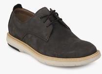 Clarks Flexton Plain Brown Derby Lifestyle Shoes men