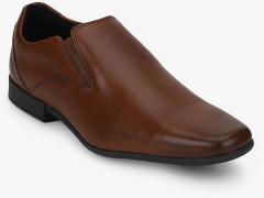 Clarks Glement Slip British Tan Formal Shoes men