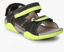 Clarks Mirlo Air Inf Black Floaters boys