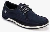 Clarks Orson Lace Navy Blue Loafers men