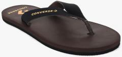 Converse Brown/Black Thong Flip Flops men
