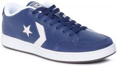 Converse Navy Blue Solid Sneakers women