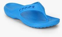 Crocs Baya Blue Flip Flops men