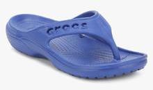 Crocs Baya Crbl Navy Blue Flip Flops girls