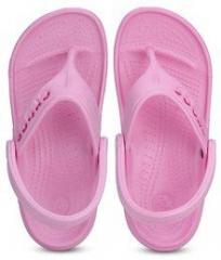 Crocs Baya Purple Flip Flops girls