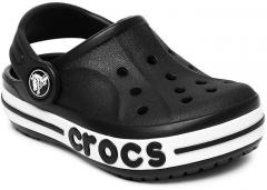 Crocs Black Solid Bayaband Clogs boys