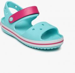 Crocs Blue & Pink Colourblocked Clogs boys