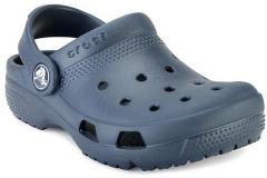 Crocs Blue Solid Clogs boys