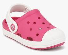 Crocs Bump It Pink Clogs boys
