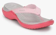 Crocs Capri Iv Pink Flip Flops women