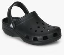 Crocs Classic Black Clog Sandals boys