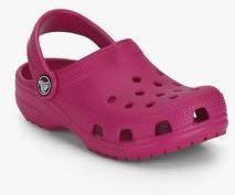 Crocs Classic Pink Clogs Sandals girls