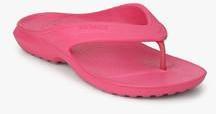 Crocs Classic Pink Flip Flops girls