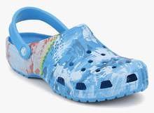 Crocs Classic Tropical Ii Blue Clogs women