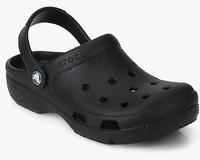 Crocs Coast Black Clogs women