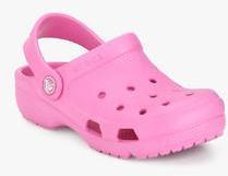 Crocs Coast Pink Clogs Sandals girls