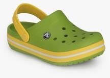 Crocs Crocband Green Clogs Sandals boys