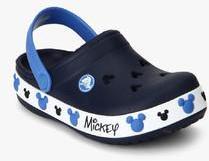 Crocs Crocband Mickey Iv Navy Blue Clog girls