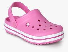 Crocs Crocband Pink Clog Sandals boys