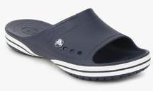 Crocs Crocband X Slide Navy Blue Flip Flops women